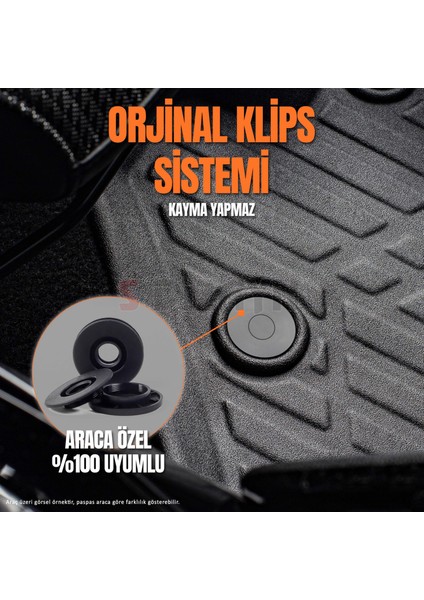 Skoda Elroq 3D Pro Havuzlu Paspas 2024 Üzeri A+ Kalite indirimleri