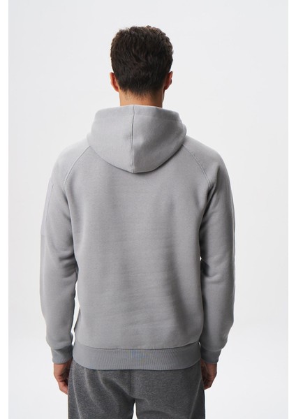 Erkek Regular Fit Koldan Cepli Kapşonlu Sweatshirt K28254627801