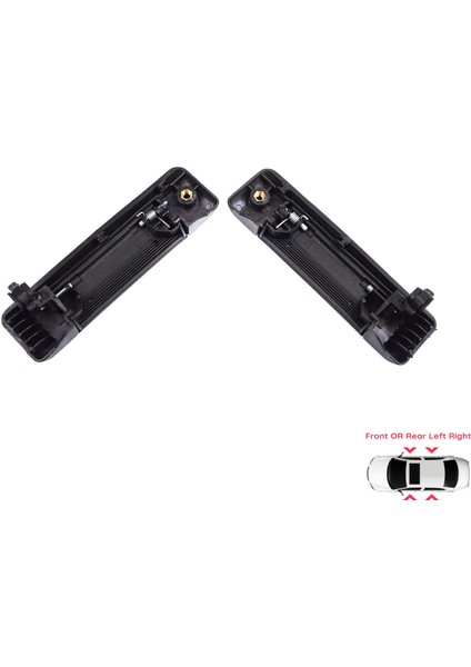 BDP1444 Renault 19 Super 5 Express Rapid Extra 7700793252 Için Ön Veya Arka Sağ Sol Kapı Dış Açma Kolu Siyah fiyatları