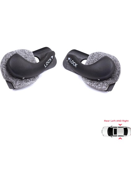 BDP1443 Fiat Palio Siena Mk1 178 1996-2016 Albea 178 2002-2012 Için Arka Sağ Sol Kapı Iç Açma Kolu Siyah fiyatları