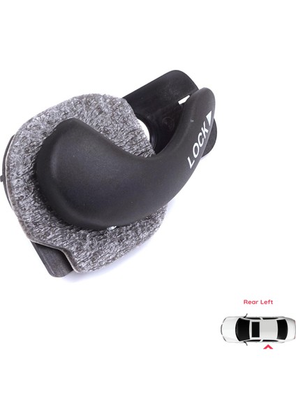 BDP1443-1 Fiat Palio Siena Mk1 178 1996-2016 Albea 178 2002-2012 Için Arka Sol Kapı Iç Açma Kolu Siyah fiyatları