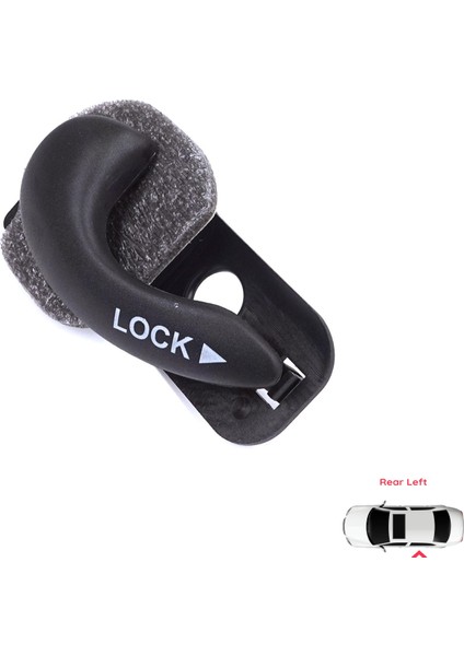 BDP1443-1 Fiat Palio Siena Mk1 178 1996-2016 Albea 178 2002-2012 Için Arka Sol Kapı Iç Açma Kolu Siyah modelleri