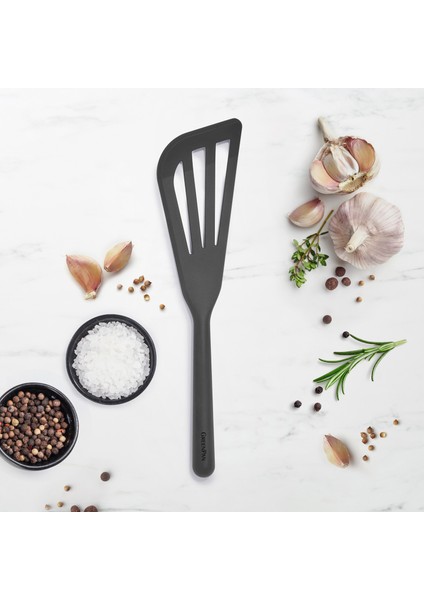 Silikon Balık Spatula Gri