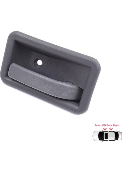 BDP1442-2 Renault 19 Phase 2 1992-2000 Clio Mk1 1990-1999 Için Ön Veya Arka Sağ Kapı Iç Açma Kolu Gri