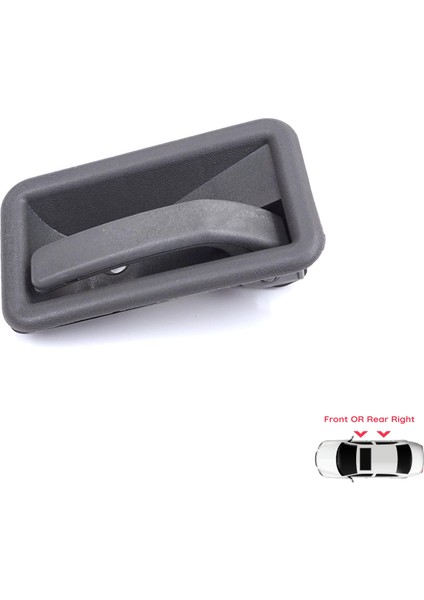 BDP1442-2 Renault 19 Phase 2 1992-2000 Clio Mk1 1990-1999 Için Ön Veya Arka Sağ Kapı Iç Açma Kolu Gri modelleri