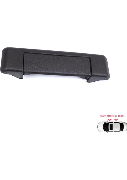 BDP1444-2 Renault 19 Super 5 Express Rapid Extra 7700793253 Için Sağ Ön Veya Arka Kapı Dış Açma Kolu Siyah