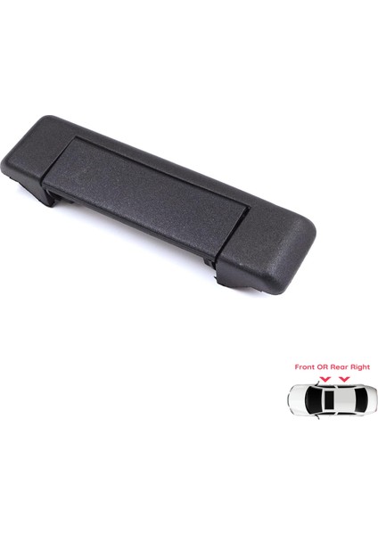 BDP1444-2 Renault 19 Super 5 Express Rapid Extra 7700793253 Için Sağ Ön Veya Arka Kapı Dış Açma Kolu Siyah modelleri