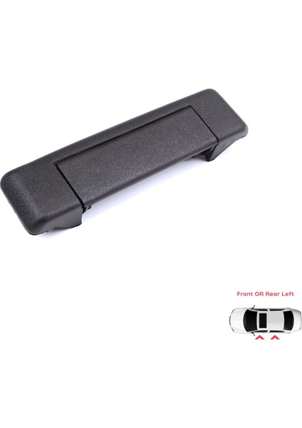 BDP1444-1 Renault 19 Super 5 Express Rapid Extra 7700793252 Için Sol Ön Veya Arka Kapı Dış Açma Kolu Siyah modelleri