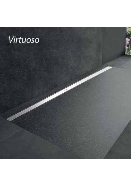 Virtuoso Duş Kanalı 40 cm Mat 48 Lt Yandan Sifon fiyatları