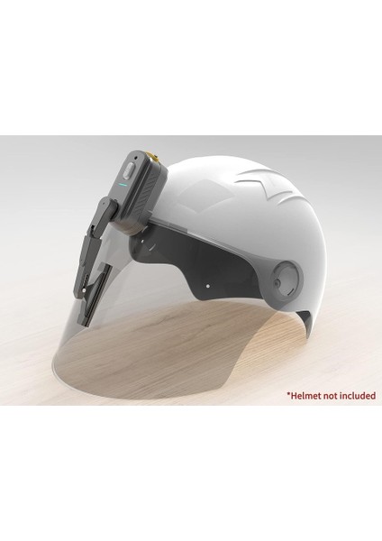 Motosiklet Kask Vizör Silici Üniversal Su Geçirmez Kask Ön Cam Silecek Şarj Edilebilr 800 Mah