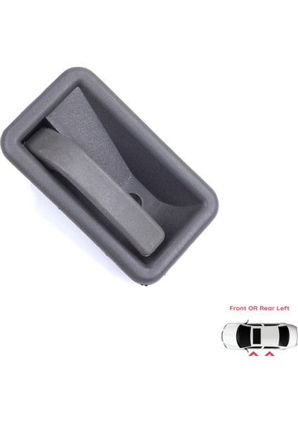 BDP1442-1 Renault 19 Phase 2 1992-2000 Clio Mk1 1990-1999 Için Ön Veya Arka Sol Kapı Iç Açma Kolu Gri