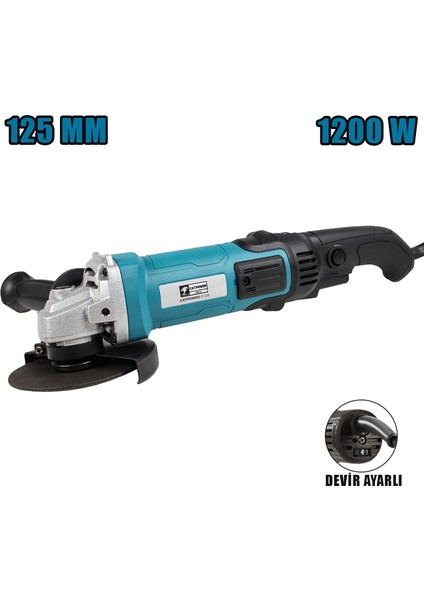 6129 1200W 125 mm Avuç Taşlama
