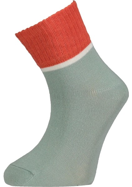 Biorganic Lady Yaş Kısa Soket Çorap 68423 Yeşil(1 Adet)