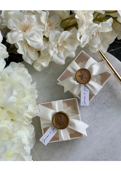 Söz Nişan Nikah Kokulu Lotus Mum (10 adet)