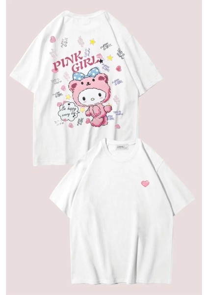 Pınk Gırl Özel Tasarım Model Baskılı Tshirt fiyatları