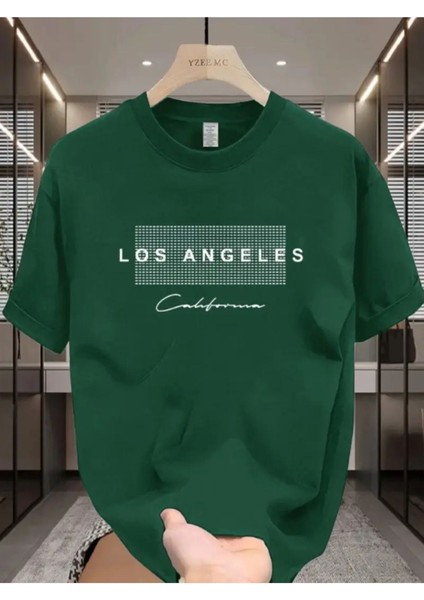 Los Angel Clf Imza Tasarım Baskılı Özel Unisex Tshirt