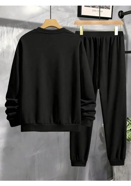 Bmw Baskılı Original Ünisex Kışlık Sweatshirt ve Eşofman Altı 2 Li Set Combin Takım