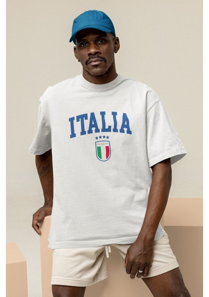 Italya Baskılı Oversize Tshirt modelleri