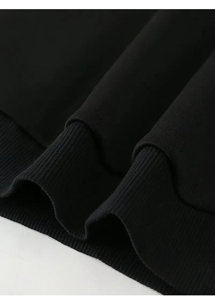 Bmw Baskılı Original Ünisex Kışlık Sweatshirt Siyah