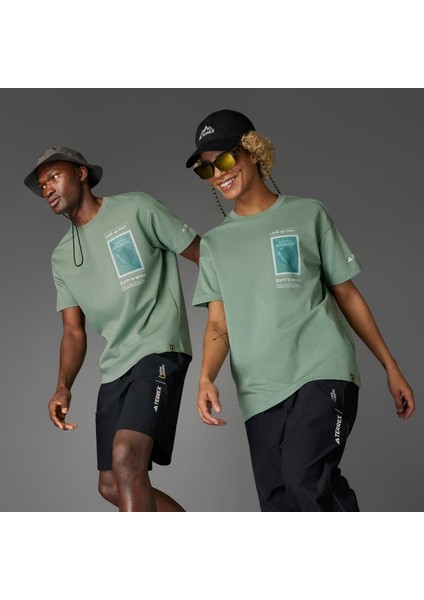 Nat Geo Aeroready Graphic Tee Erkek Tişört Yeşil JD5963 fiyatları