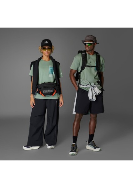 Nat Geo Aeroready Graphic Tee Erkek Tişört Yeşil JD5963 fırsatları