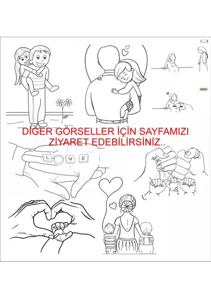 Kelebek Tuval Boyama Seti (A)