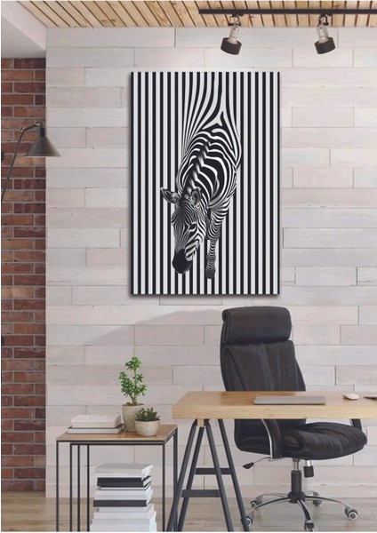 Zebra Illüstratör Mdf Tablo