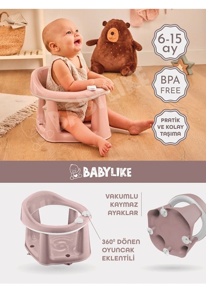 Vakumlu Bebek Banyo&mama Oturağı
