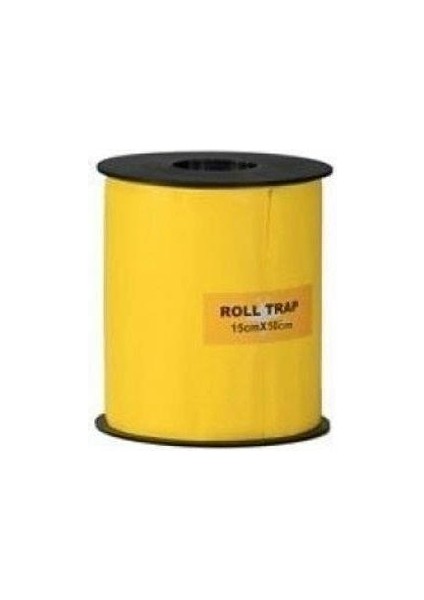 Roll Trap Sarı Rulo Yapışkanlı Si̇nek Tuzağı 15 cm x 50 M