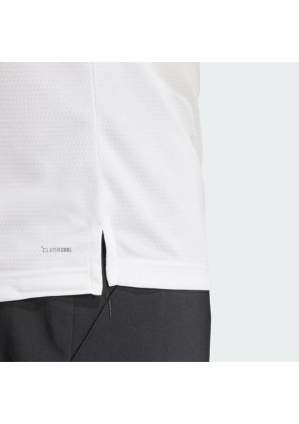 Climacool Erkek Polo Yaka Tişört Beyaz JD8643 fırsatları