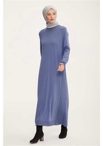 Elbise 22KD4243 Indigo