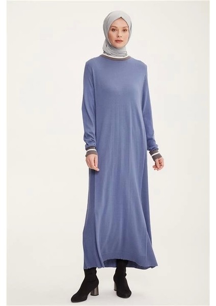 Elbise 22KD4243 Indigo