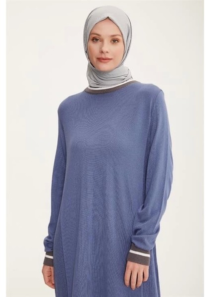 Elbise 22KD4243 Indigo