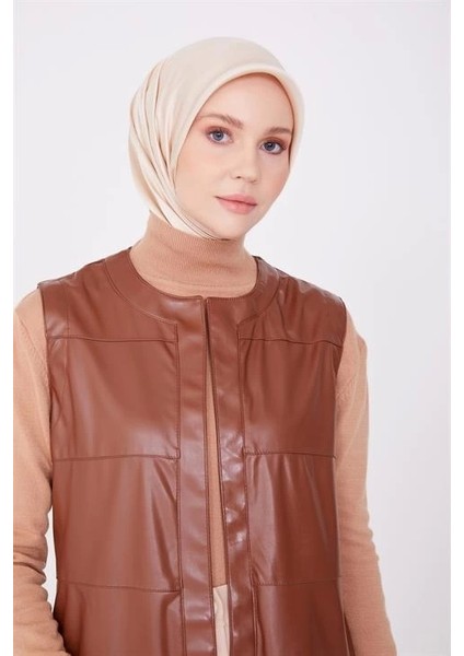 Yelek 22KD3303 Taba