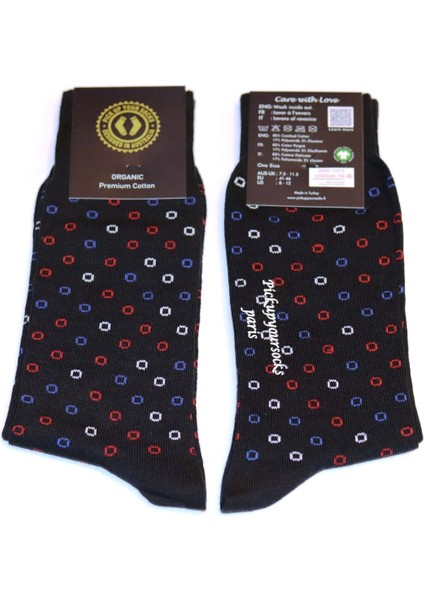 Pick Up Your Socks Organik, Pamuklu, Dikişsiz, Özel Tasarım Erkek Çorap. 41-46 Beden.