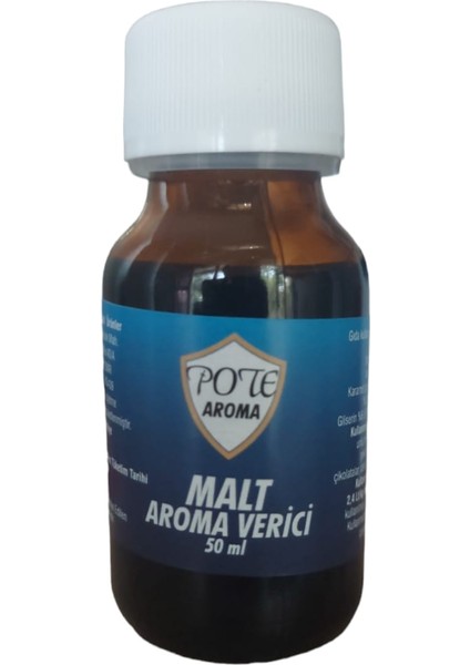 Malt Viski Aroması kiti Irlanda 50ML Tek Kullanımlık hazır karısım 1lt uyumlu