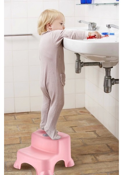Babyjem Çok Amaçlı Katlı Basamak 516 Pembe