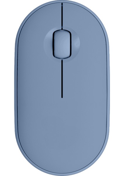 Tüm Macbook Modelleriyle Uyumlu B180 630-012736 Sessiz Optik Kablosuz Mouse Pilli Mavi