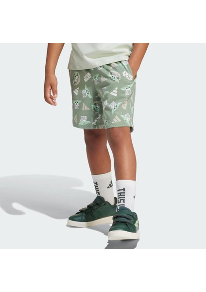 x Star Wars The Mandalorian Tee Set Bebek Tişört- Şort Takımı Yeşil JF3648 fiyatları