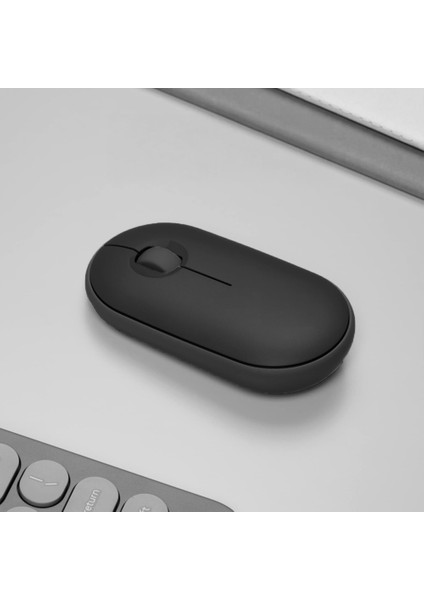 Tüm Macbook Modelleriyle Uyumlu B180 630-012736 Sessiz Optik Kablosuz Mouse Pilli Siyah