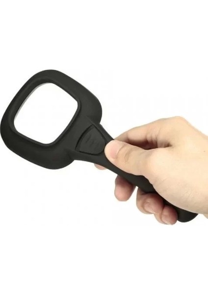 6 Ledli ve Mor Işıklı Büyüteç 60MM