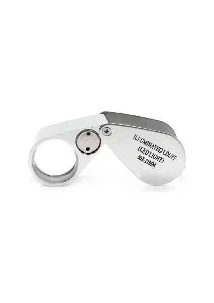 Kontrol, Için Özel Kutulu Metal Işıklı Lup 30X21