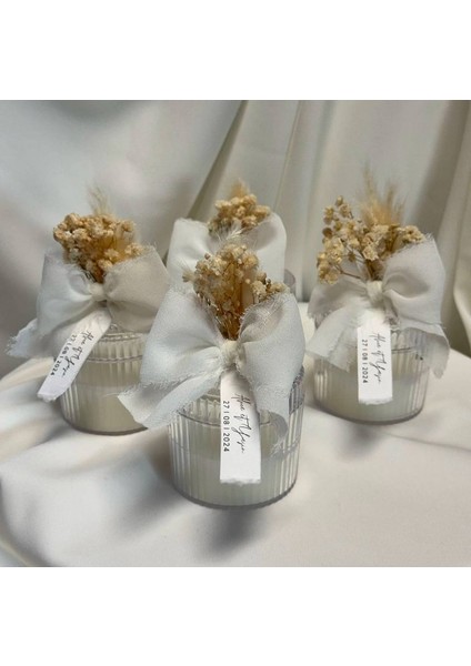 İlya Design Söz Nişan Nikah Şifon Kurdele Mika Şekerlik 10 adet