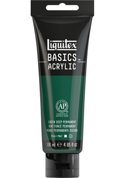 Basics Akrilik Boya 118ML Green Deep Permanent 350