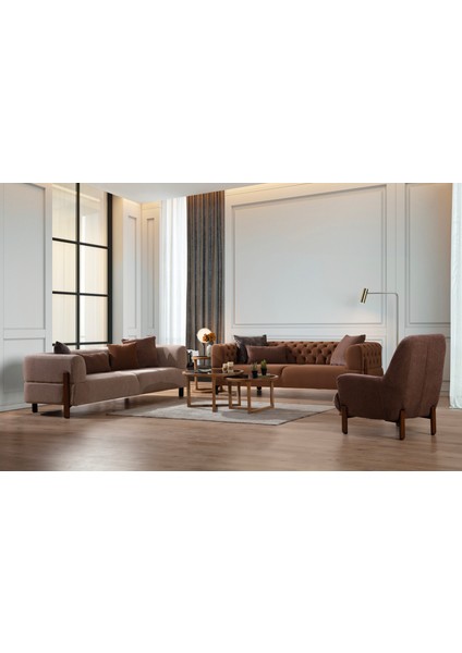 Cratos Wood Koltuk Takımı