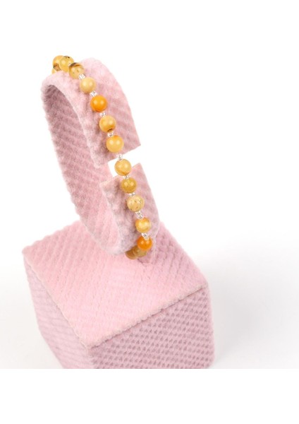 Doğal Damla Kehribar Bebek Bileklik