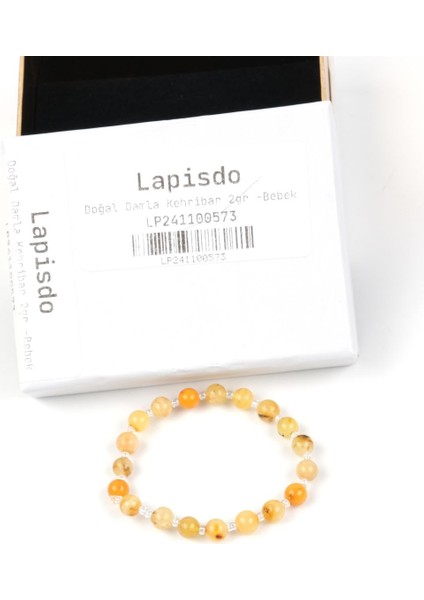 Doğal Damla Kehribar Bebek Bileklik modelleri