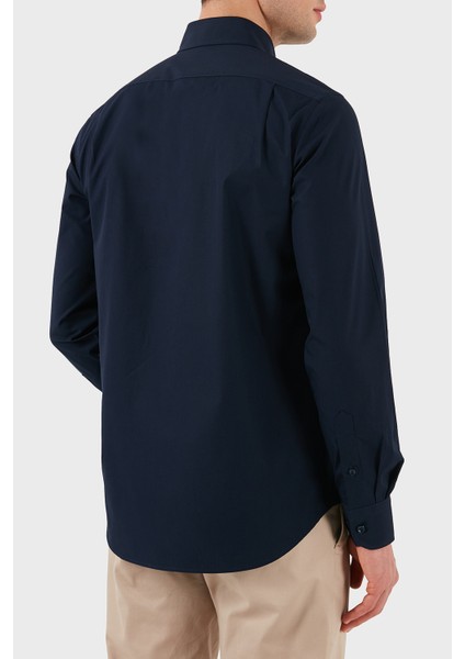 Streç Pamuklu Regular Fit Düğmeli Yaka Gömlek Erkek Gömlek 24413321 050 fiyatları