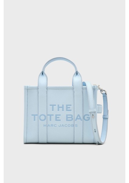 Small Tote Logolu Çıkarılabilir Askılı Deri Çanta Bayan Çanta H009L01SP21 465