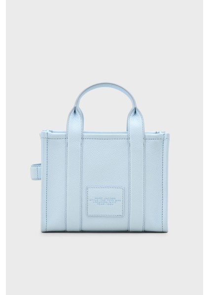 Small Tote Logolu Çıkarılabilir Askılı Deri Çanta Bayan Çanta H009L01SP21 465